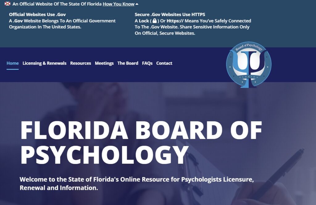 Florida Board of Psychology